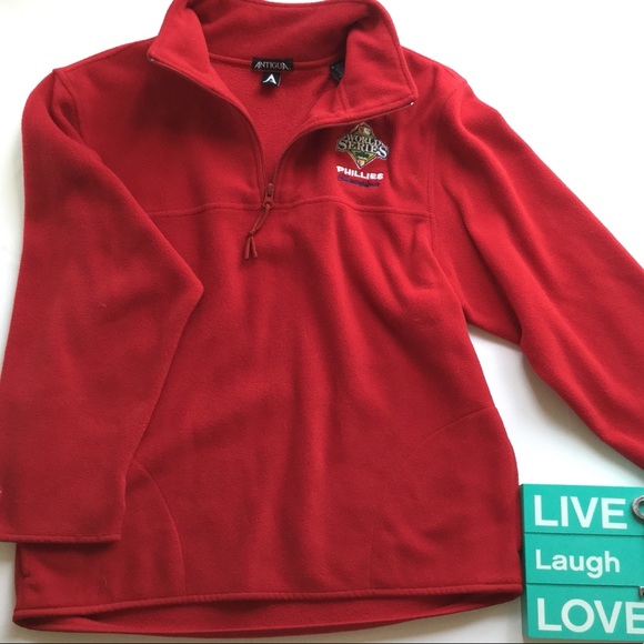 Antigua Jackets & Blazers - Men’s Antigua Phillies 2008 Series fleece Sz XL